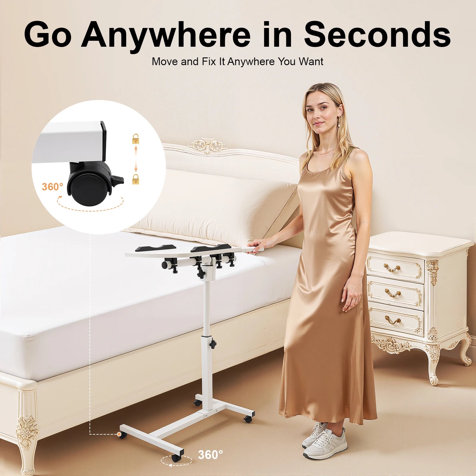 CozyLift Adjustable Laptop Bed Table