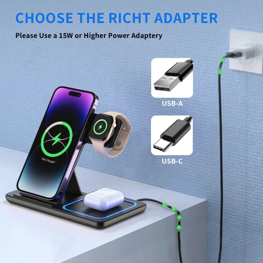 MagFold Wireless Charging Stand